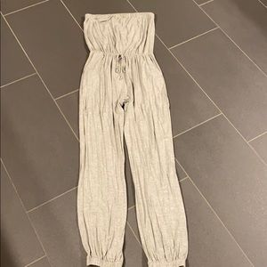 Gray super comfortable jumpsuit